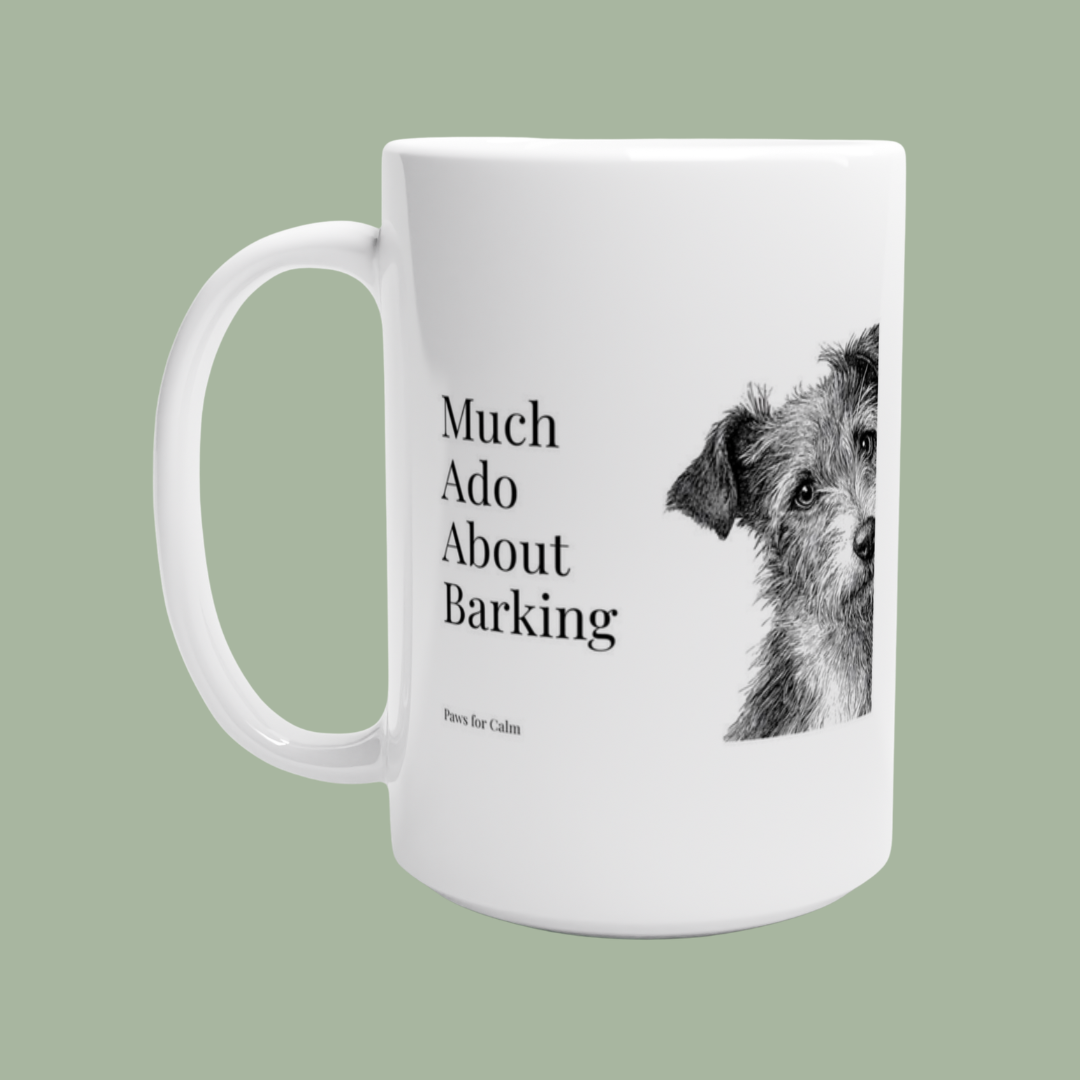 Much Ado About Barking – Shakespeare Inspired Dog Mug (15oz / 230ml)