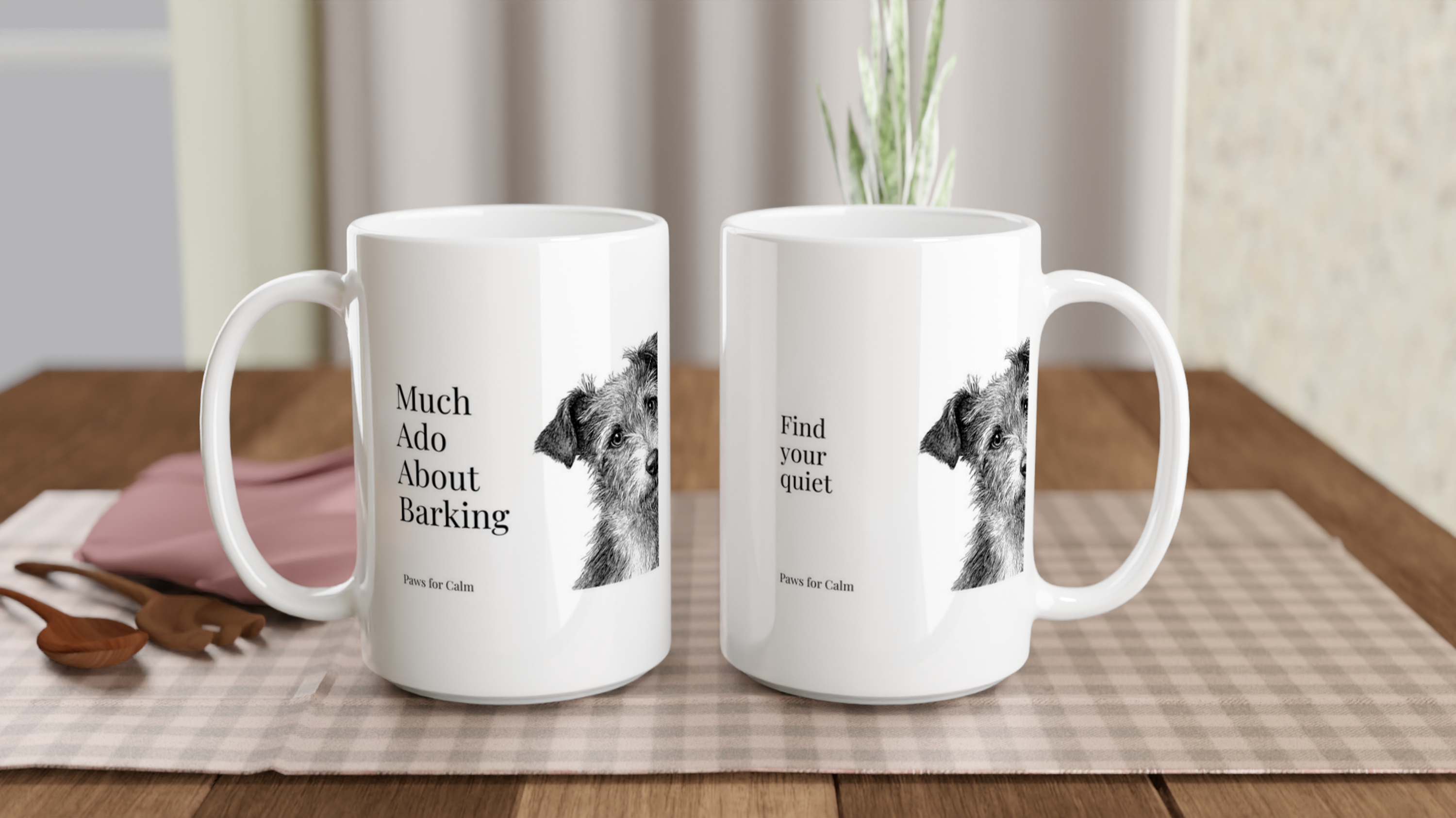 Much Ado About Barking – Shakespeare Inspired Dog Mug (230ml)
