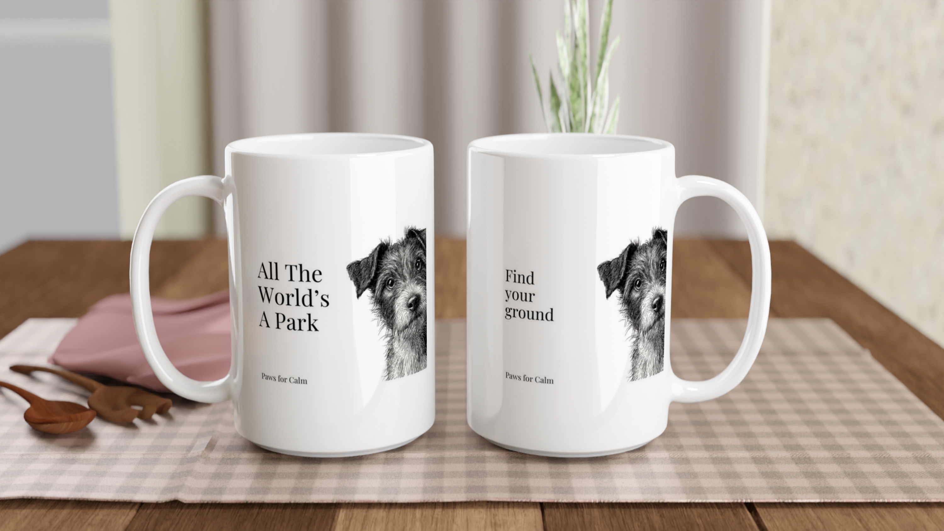The Paws for Calm Shakespeare Mug Collection